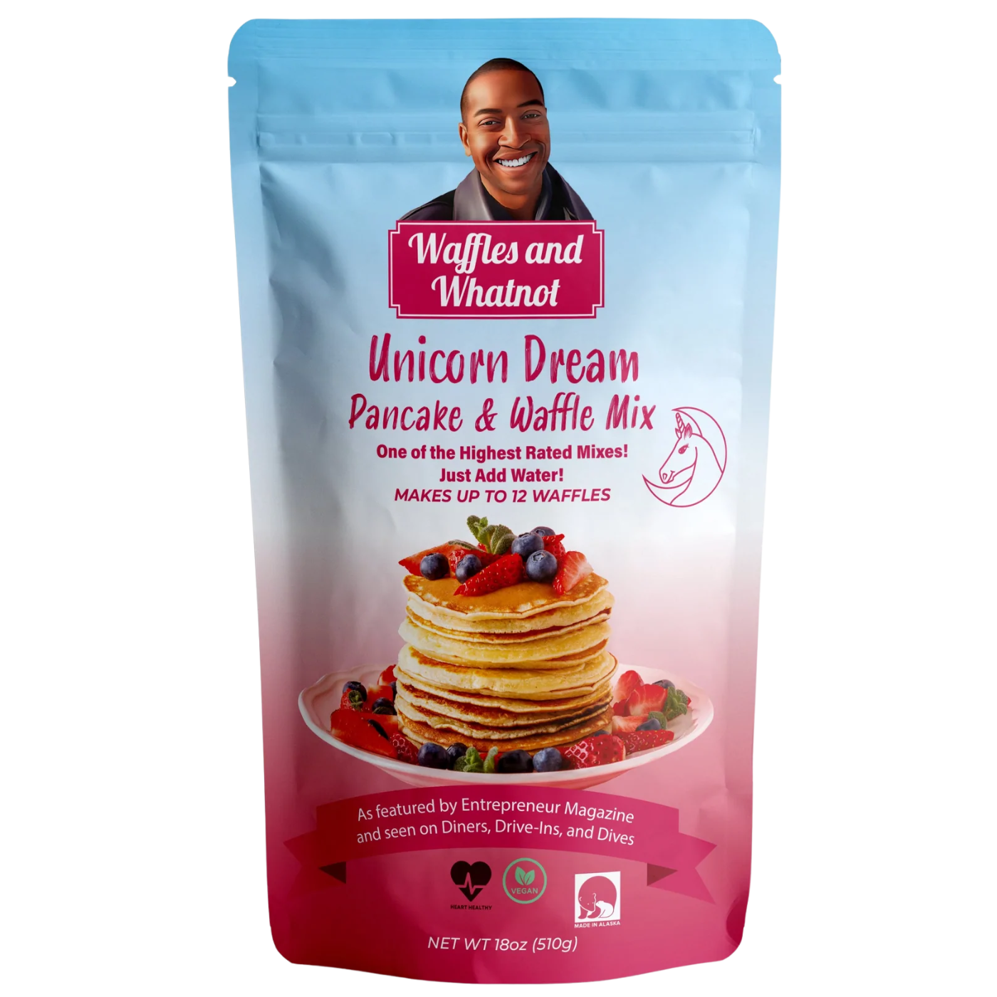 Unicorn Dream Waffle and Pancake Mix (Pack of 2)
