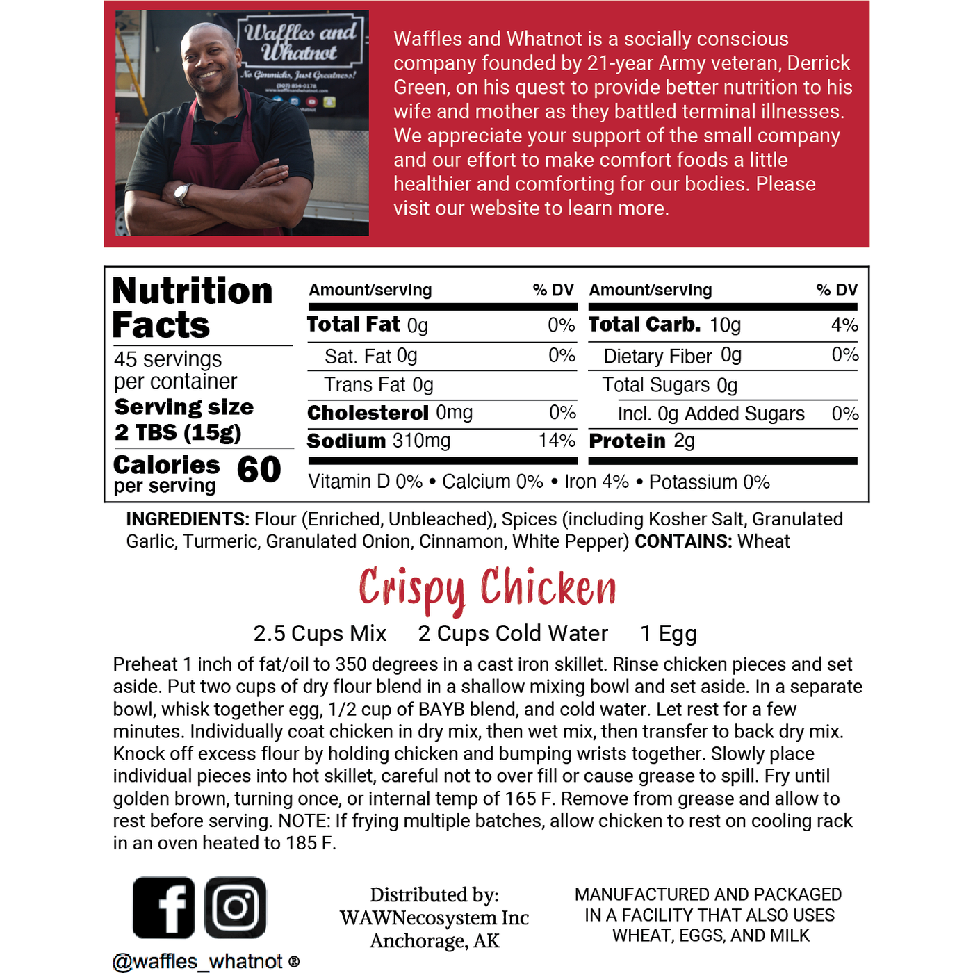 Fried Chicken Batter (Pack of 2)